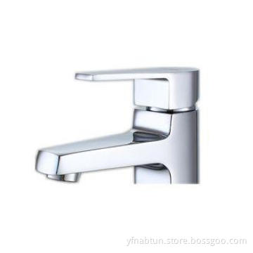 Square Basin Faucets with Ceramic Cartridge , Single Hole D